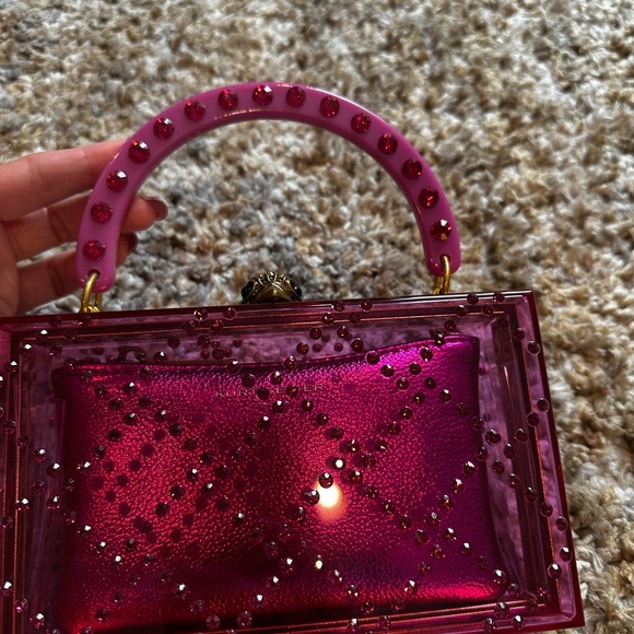 Pink Designer Women's Bag - Picture 3 of 6